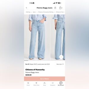 Citizens of Humanity Paloma jeans